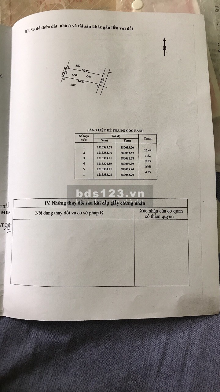 Bán đất Củ Chi giá rẻ, SHR chính chủ
