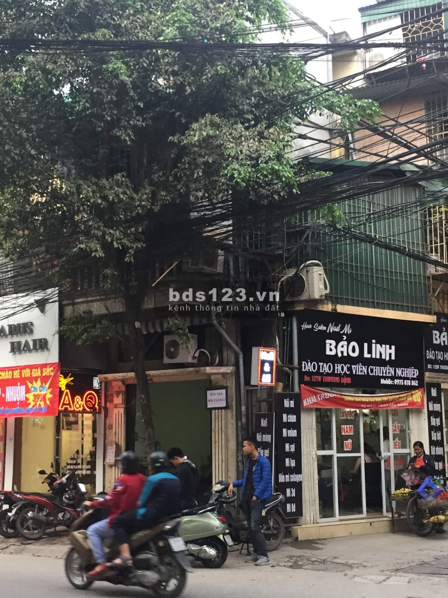 Bán nhà mặt phố 129F Trương Định