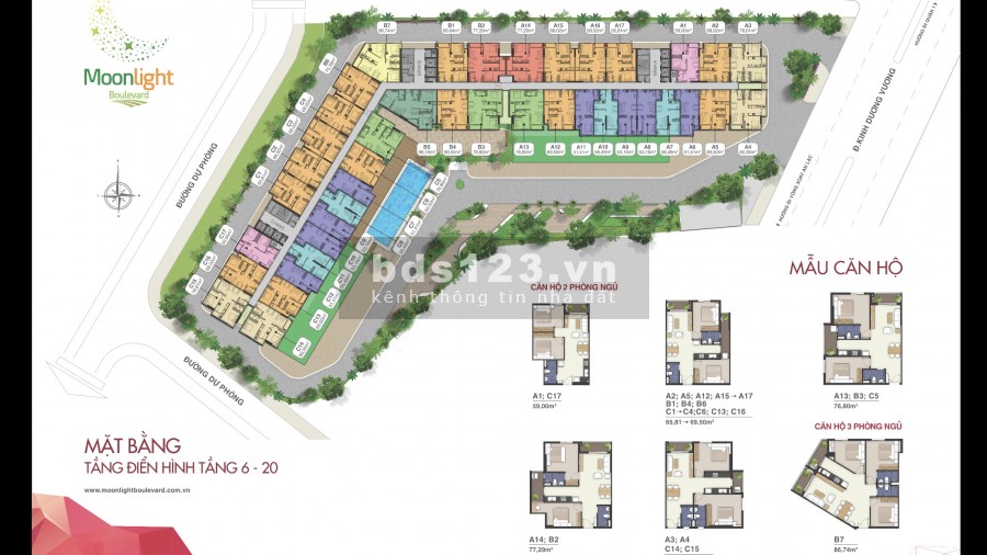 Bán gấp căn hộ 1PN Moonlight Boulevard giá 1,9 tỷ Full nội thất