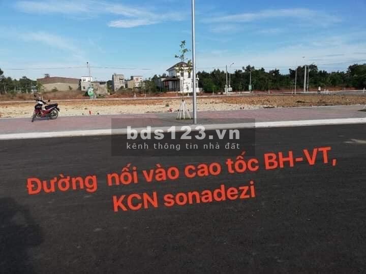 BÁN ĐẤT CHÍNH CHỦ TP BÀ RỊA. SỔ RIÊNG. THỔ CƯ 100%