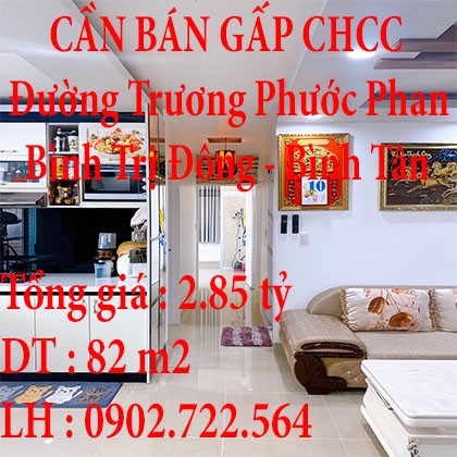 CHÍNH CHỦ CẦN BÁN CĂN HỘ HOÀNG KIM THẾ GIA 31 TRƯƠNG PHƯỚC PHAN -PHƯỜNG BÌNH TRỊ ĐÔNG – BÌNH TÂN