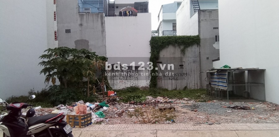 Bán đất hẻm MT Gia Phú, Phường 3, Quận 6, sổ hồng riêng, 80m2