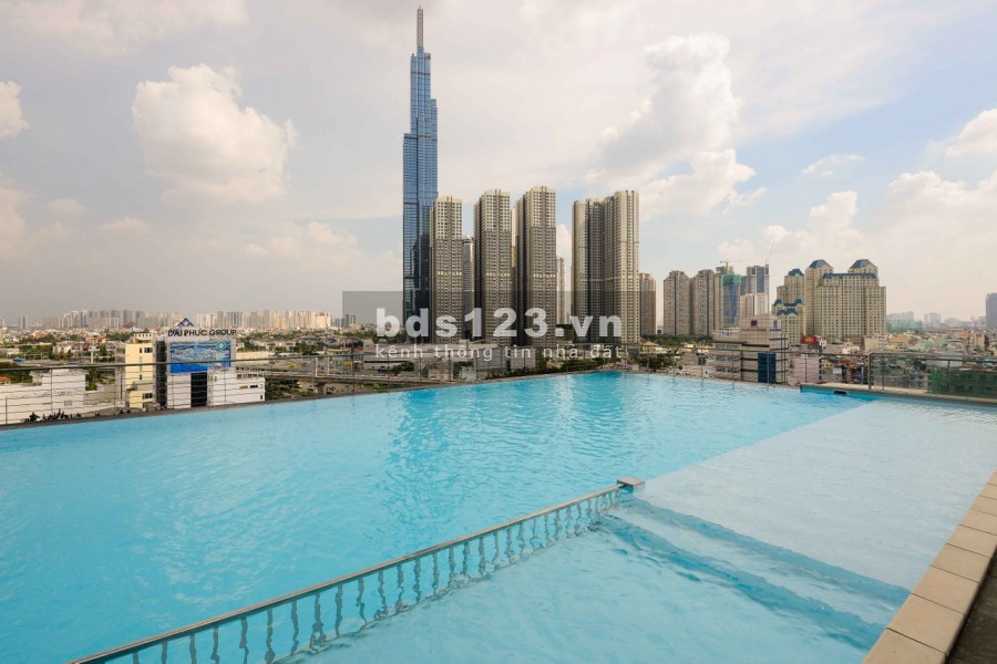Cho thuê gấp căn hoa hậu dự án Pearl Plaza 2 phòng ngủ, diện tích 101m2, giá tốt
