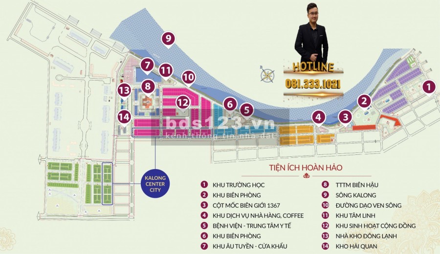 Dự án Royal Riverside City sông Ka Long - Móng Cái