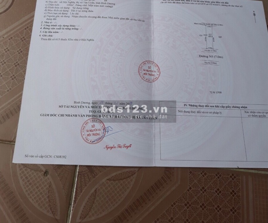 Bán gấp lô đất đường N5 Khu nhà Hội Nghĩa, giá 1tỷ160tr, có thương lượng