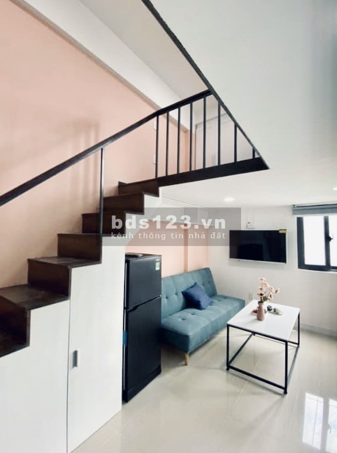 Cho thuê căn hộ đầy đủ tiện nghi Quận 7 Lâm Văn Bền tiện nghi mới xây 100% gác đứng thẳng người cửa sổ thoáng mát