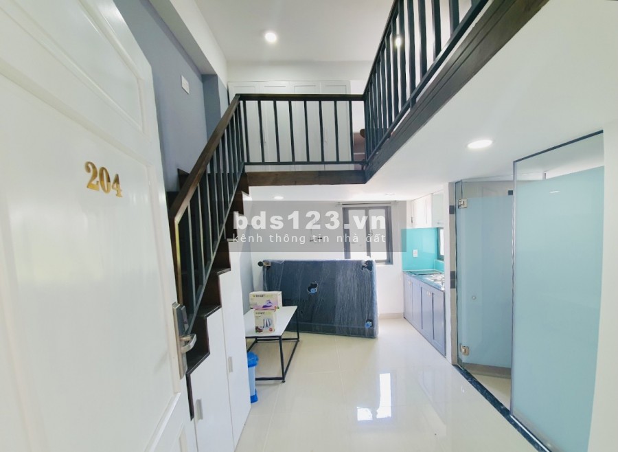 Cho thuê căn hộ đầy đủ tiện nghi Quận 7 Lâm Văn Bền tiện nghi mới xây 100% gác đứng thẳng người cửa sổ thoáng mát