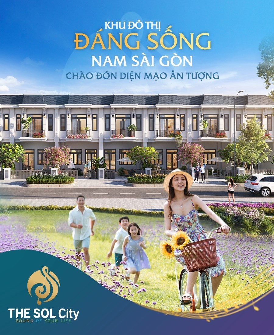 The Sol City - Đại Đô Thị 103 Ha tại Nam Sài Gòn - Top 10 dự án tiềm năng nhất năm 2021