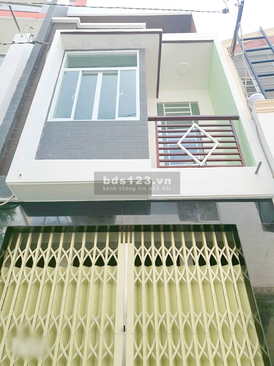 Bán nhà mới 1 lầu hẻm 4m đường Bùi Minh Trực Phường 5 Quận 8
