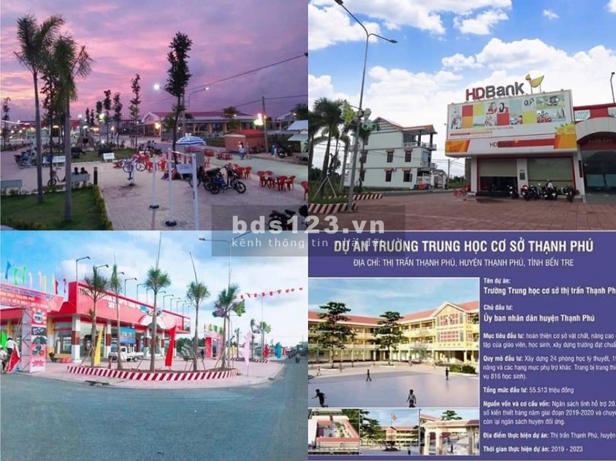 Bán đất nền cổng trước trường mầm non, gần chợ