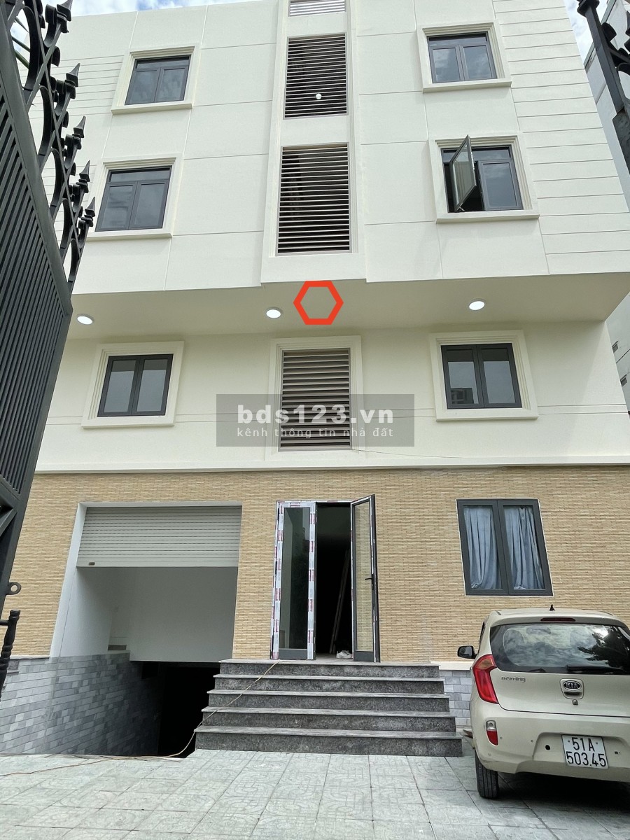 CHDV Xô Viết Nghệ Tĩnh 12x23m, Hầm 6tầng. 48pn có gác.