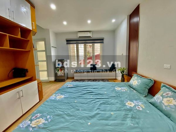 Nhà 5 Tầng Hồ Tùng Mậu, dt 55m2, Lô góc 2 mặt thoáng, Full Nội thất, Giá chỉ 5.95 Tỷ. LH 0961427470