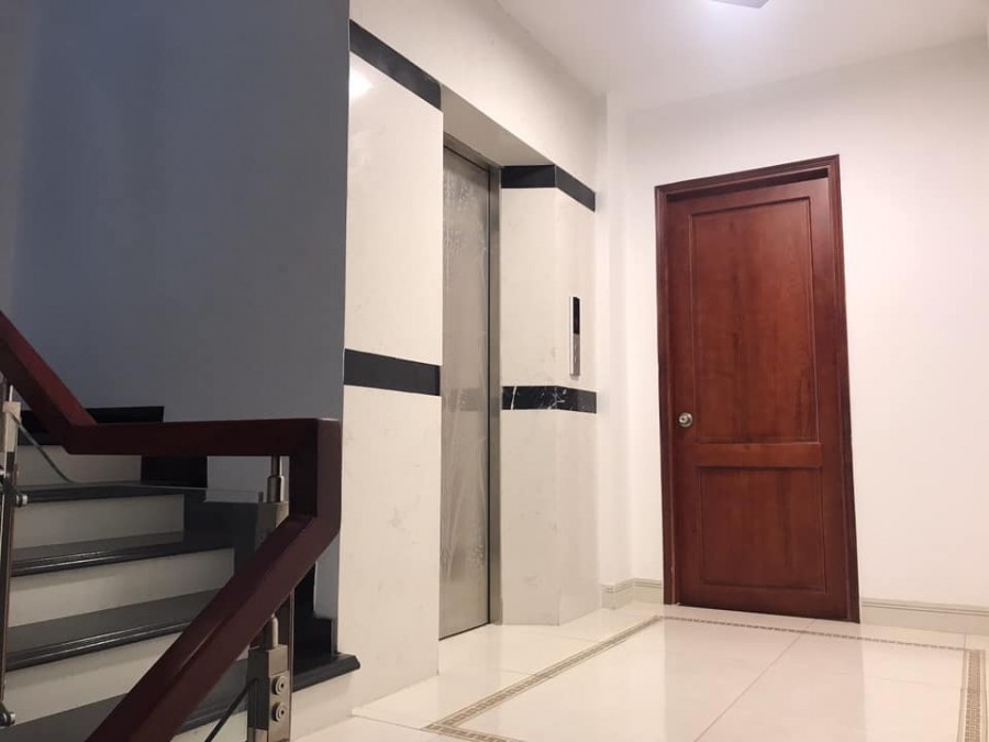 Nhà mặt tiền đường số 37 6 tầng 80m2 quận 7 nhỉnh 16tỷ