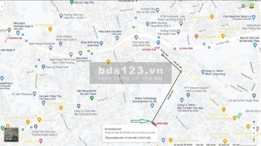 BÁN NHÀ QUẬN 9 (TP. THỦ ĐỨC) - MẶT TIỀN ĐƯỜNG 102, TĂNG NHƠN PHÚ A