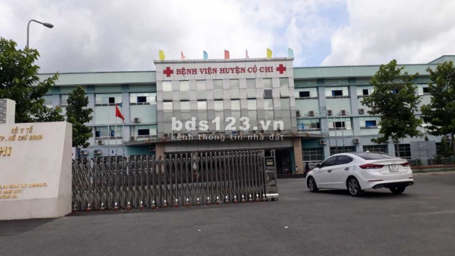Bán gấp lô đất Củ Chi giá rẻ 100m2 1ty4 SHR xây dựng ở ngay mặt tiền đường An Nhơn Tây