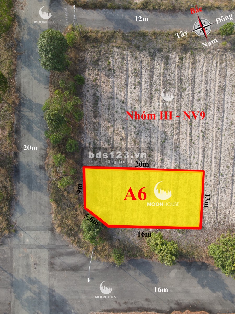Bán đất huyện nhơn trạch, góc 2 mặt tiền đường chỉ 15tr/m2 dự án HUD LH: 0907016378