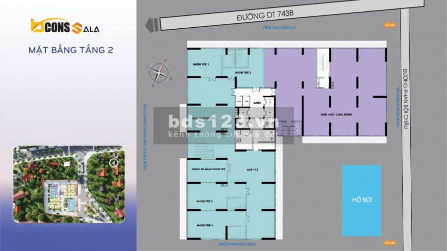 Bcons Sala 1ty3 2PN thanh toán trước 399tr cho đến khi vào ở 6 thàng thanh toán tiếp.