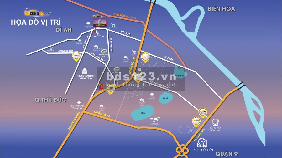 Bcons Sala 1ty3 2PN thanh toán trước 399tr cho đến khi vào ở 6 thàng thanh toán tiếp.