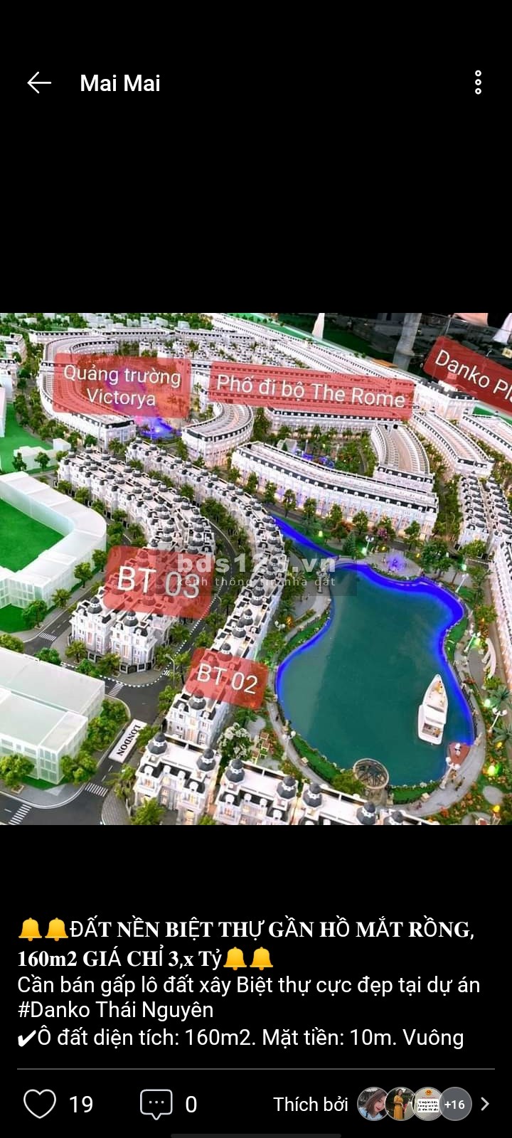 ĐẤT NỀN DANKO CITY Thái Nguyên khu đô thị đang sống