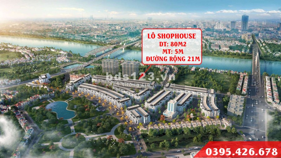 CHÍNH CHỦ CẦN BÁN GẤP 2 LÔ SHOPHOUSE NGAY TRUNG TÂM TP BẮC GIANG CHỈ TỪ 1560TR/LÔ