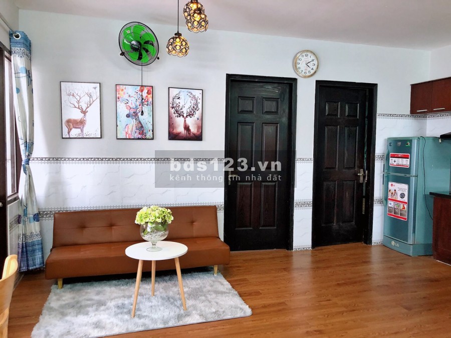Cho thuê căn hộ cc Tân Mai. 67m2, 2pn, 1wc/ 6.5tr/tháng
