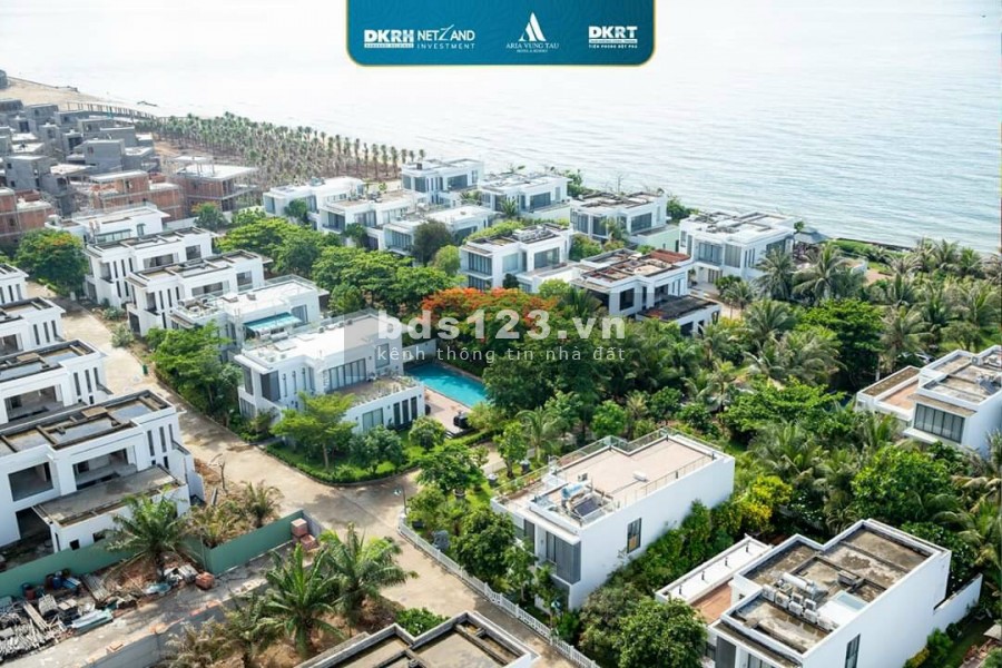 View trực diện biển của Aria Vũng Tàu đón gió Đông Nam hút tài lộc