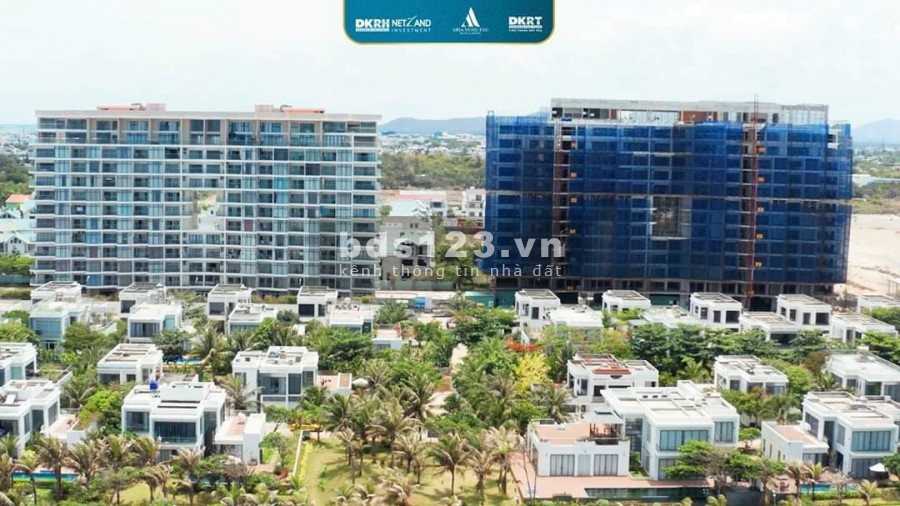 View trực diện biển của Aria Vũng Tàu đón gió Đông Nam hút tài lộc