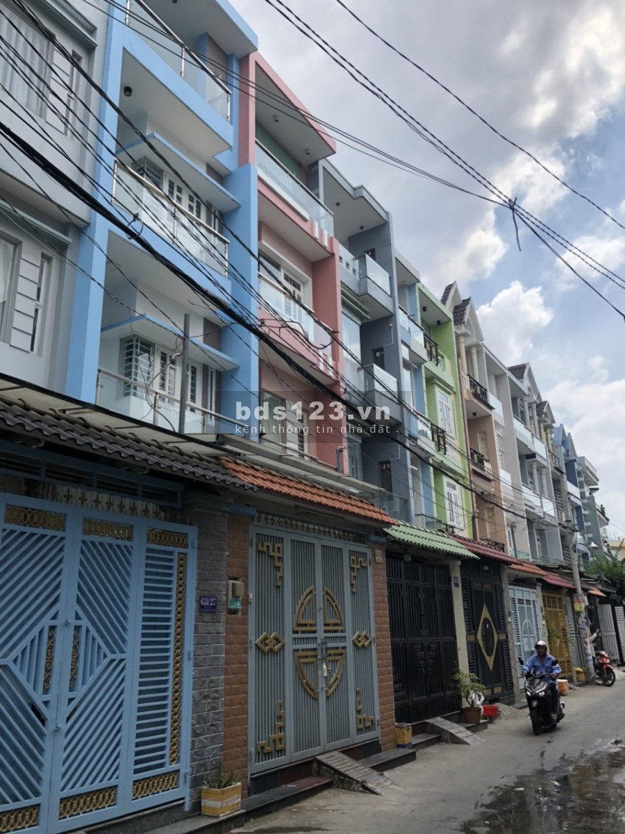 Bán nhà mới đẹp (4x18) 3 lầu đường 6m khu Tên Lửa Q.BT