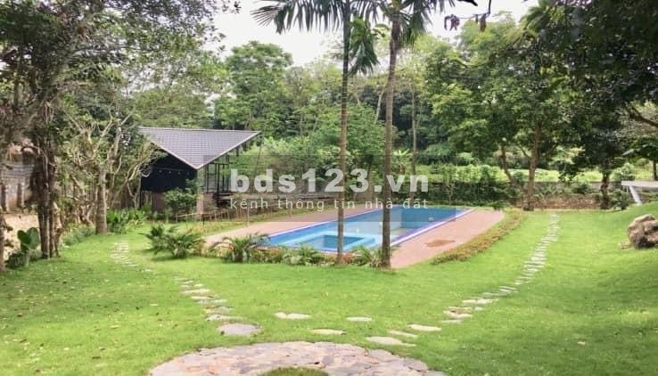 Siêu hot bán đất tặng biệt thự hồ bơi Lương Sơn Hòa Bình 2000m chỉ nhỉnh 6tỷ ful đồ