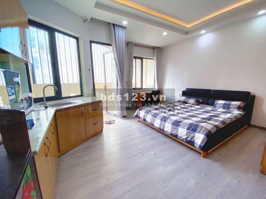 Căn hộ Bình Thạnh 32m2 ban công, máy giặt riêng, ful đồ.