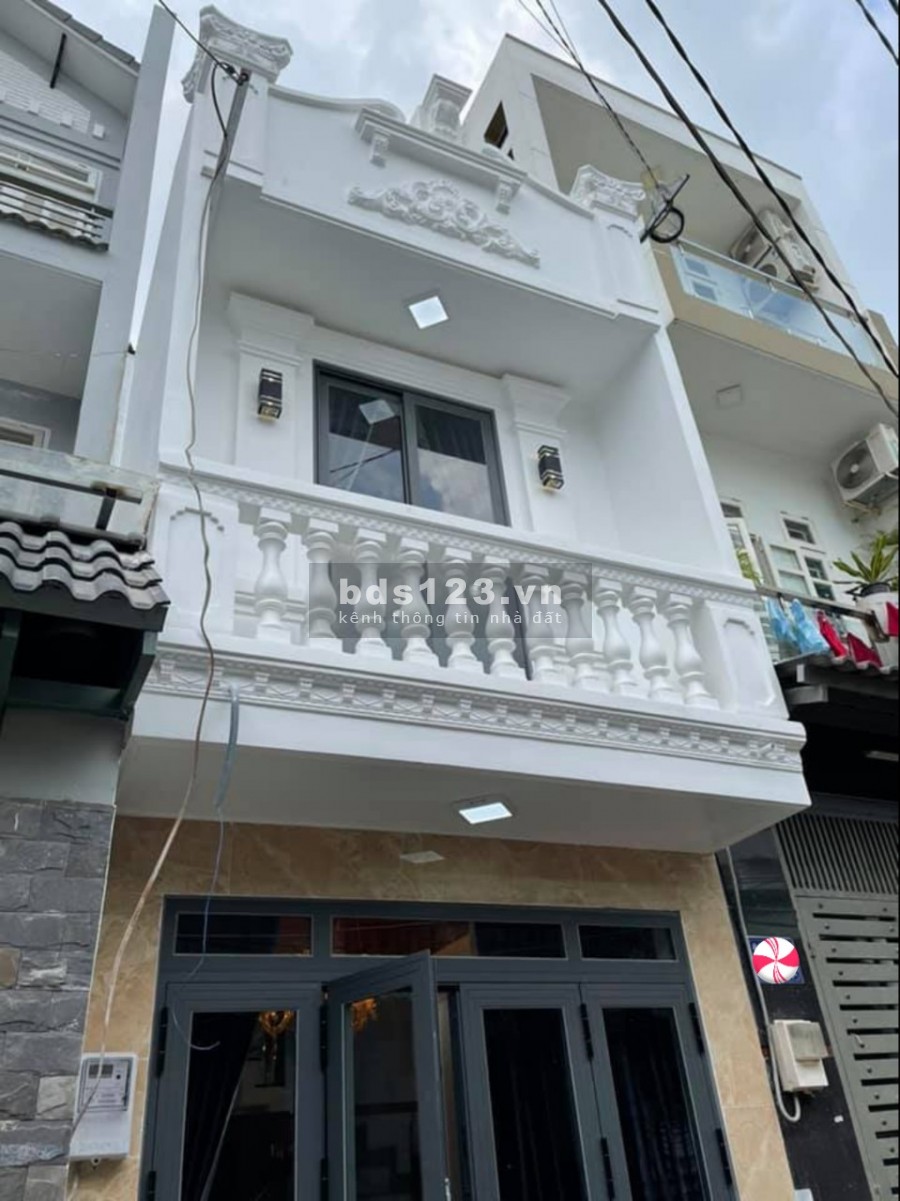 Bán Nhà mới ở ngay HXH 8m Phan Huy Ích P14 GV, (3x8)m 2Tầng chỉ 3Tỷ