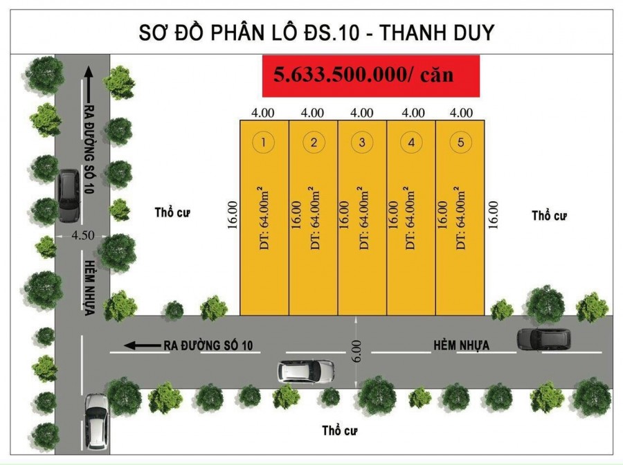 Nhà Diện Tích Lớn Giá Nhỏ Đường 10 Hiệp Bình Phước