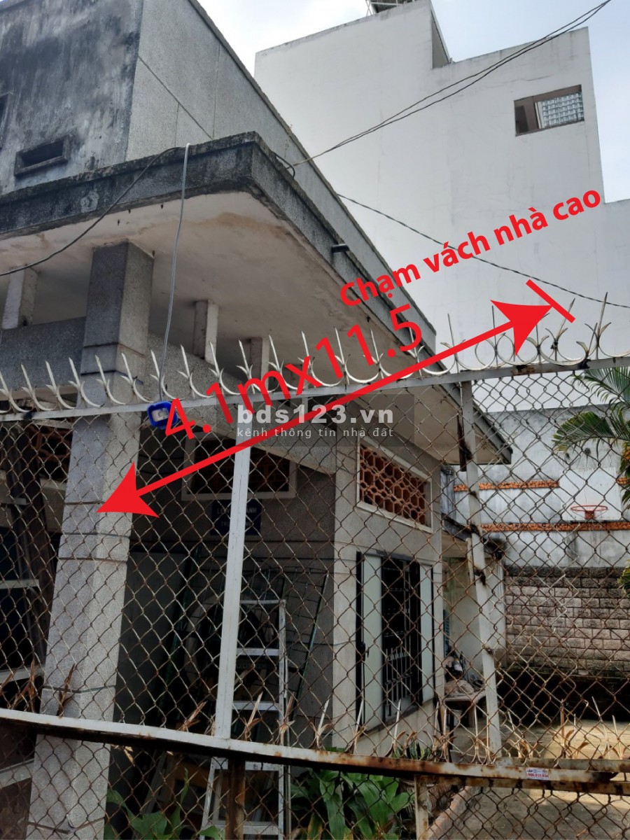 ĐẤT, NGUYỄN THÁI SƠN, P5, GÒ VẤP, TS 4.1x11m, HXH, CHỈ 4 TỶ