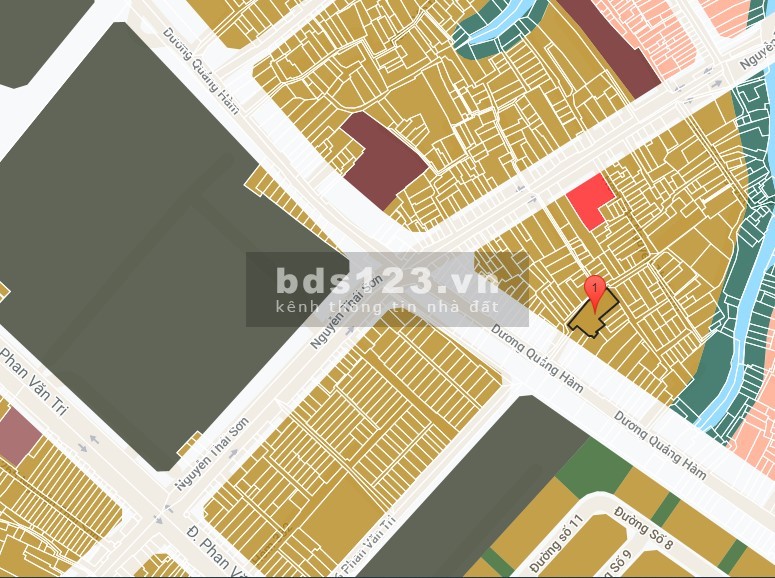 ĐẤT, NGUYỄN THÁI SƠN, P5, GÒ VẤP, TS 4.1x11m, HXH, CHỈ 4 TỶ