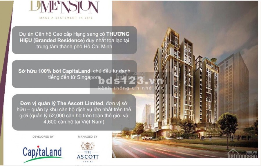 D1Mension giá trực tiếp từ Capital vị trí vàng sinh lợi nhuận vàng, xem nhà thực tế nhận nhà ngay