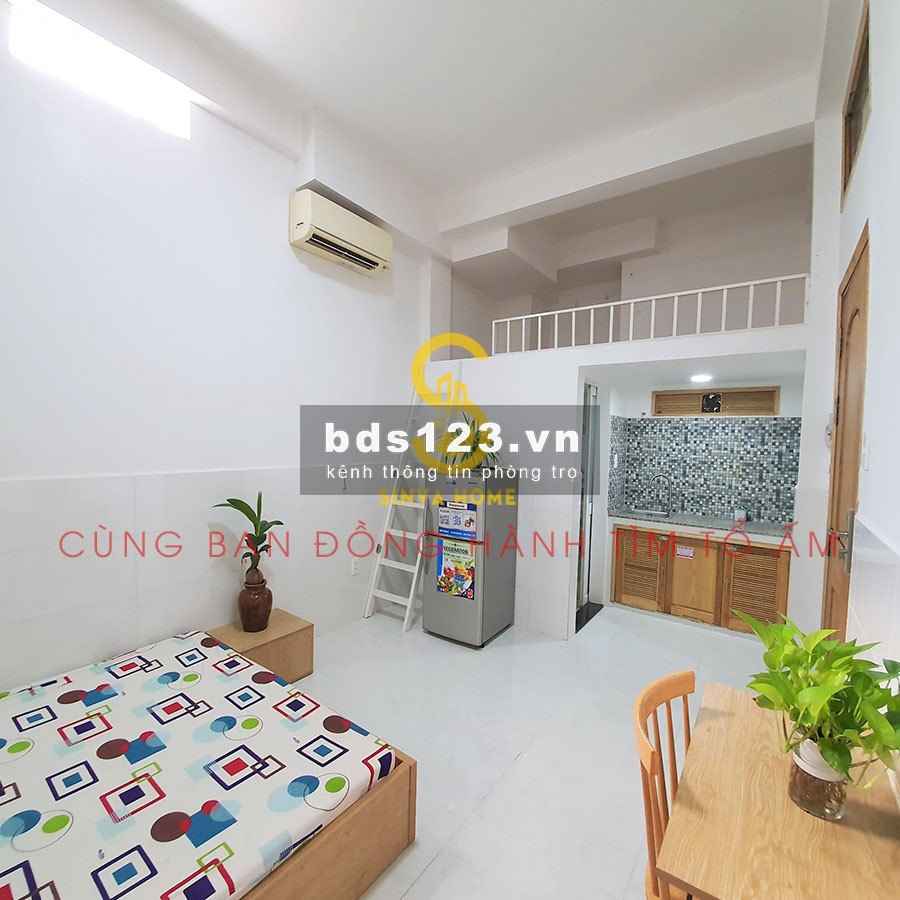Cho thuê căn hộ full nội thất 30m2 đường Huỳnh Tấn Phát Quận 7 giá 4 triệu