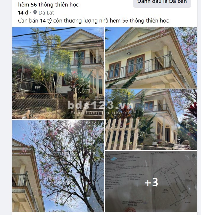 Nhà Hẽm 56 Thông Thiên học, 14 tỷ