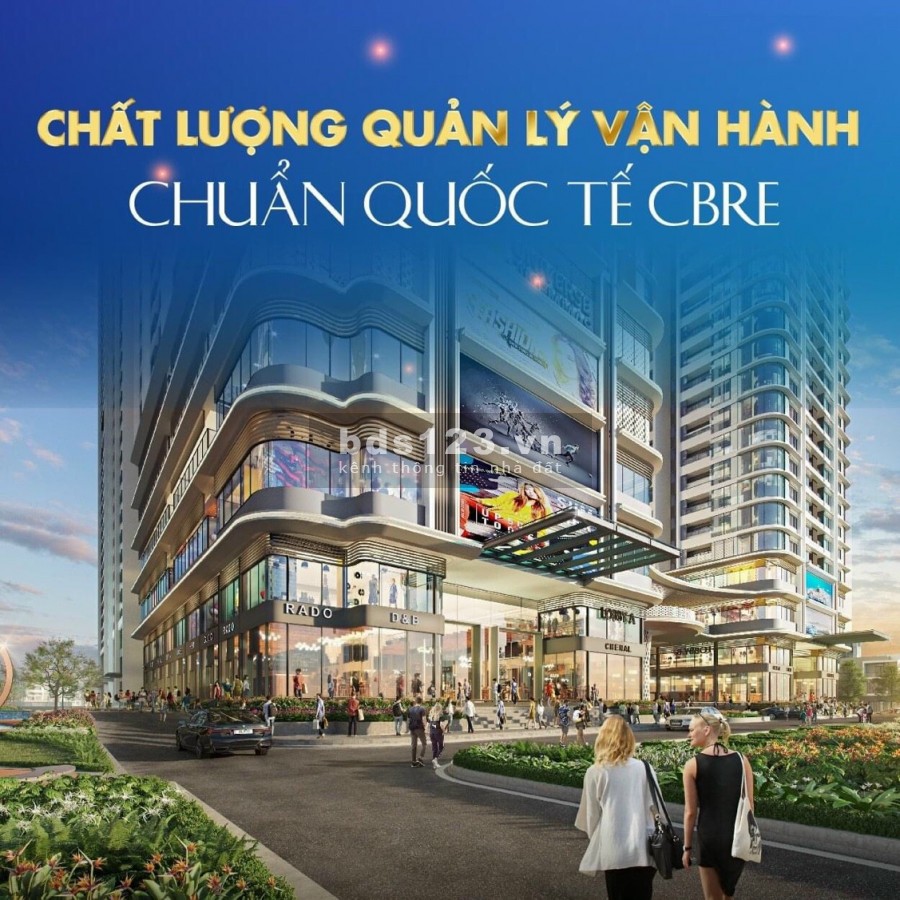 Chỉ 100tr sở hữu Căn hộ mặt tiền Ql13