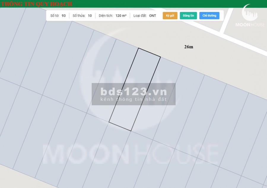 Chủ gửi bán HUD nhóm IV xã Long Thọ huyện Nhơn Trạch