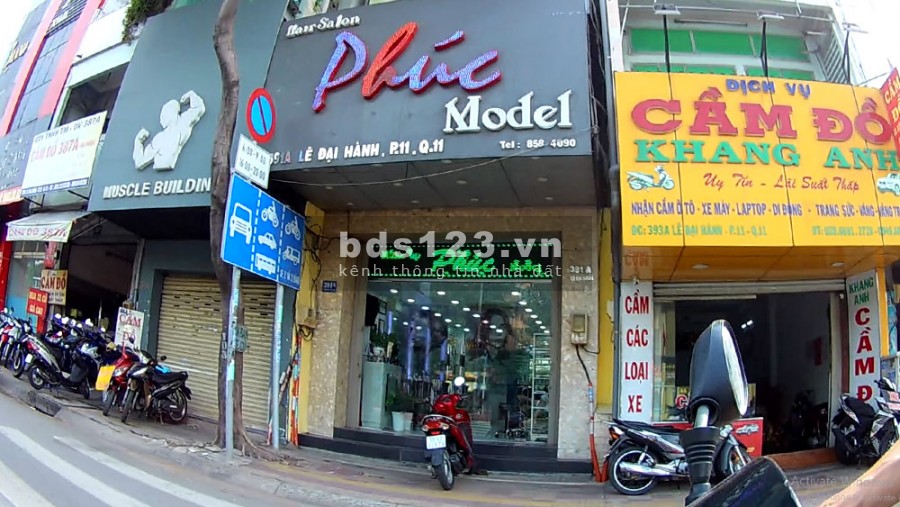 Bán nhà MTKD Lê Đại Hành Q11 123m2 giá 17 tỷ thương lượng
