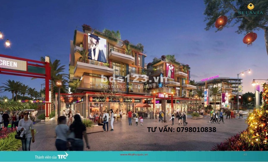 Cần bán gấp căn shophouse khu du lịch ở Nam Phú Quốc, trục đường kinh doanh chính 11,2 tỷ