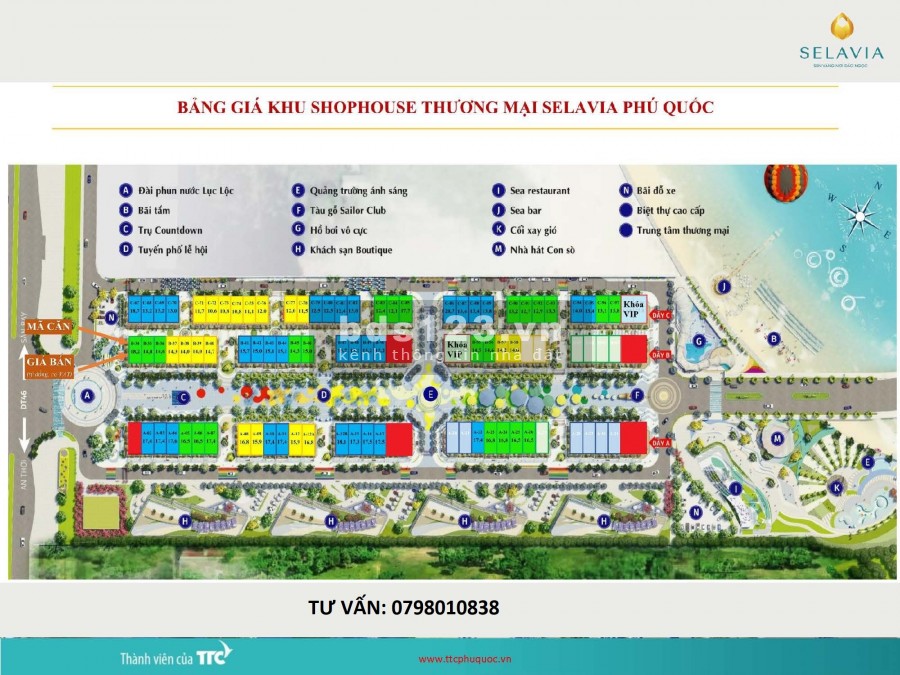 Cần bán gấp căn shophouse khu du lịch ở Nam Phú Quốc, trục đường kinh doanh chính 11,2 tỷ