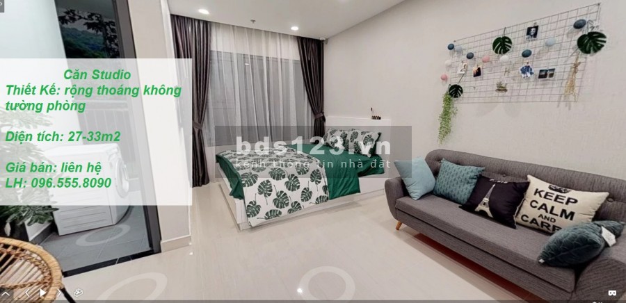 Tôi cần bán căn hộ Studio 33m2 GIÁ RẺ NHẤT