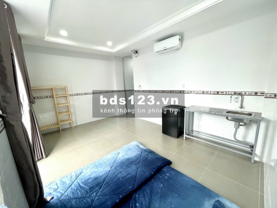 Phòng trọ, studio ban công Tân Sơn, Phạm Văn Bạch, Quang Trung, công viên làng Hoa Gò Vấp