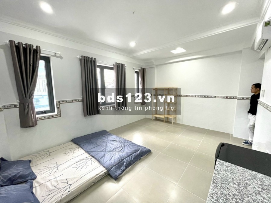 Phòng trọ, studio ban công Tân Sơn, Phạm Văn Bạch, Quang Trung, công viên làng Hoa Gò Vấp