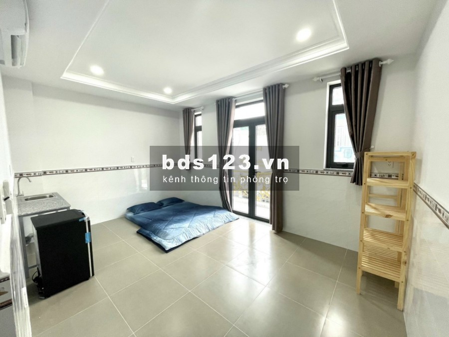 Phòng trọ, studio ban công Tân Sơn, Phạm Văn Bạch, Quang Trung, công viên làng Hoa Gò Vấp