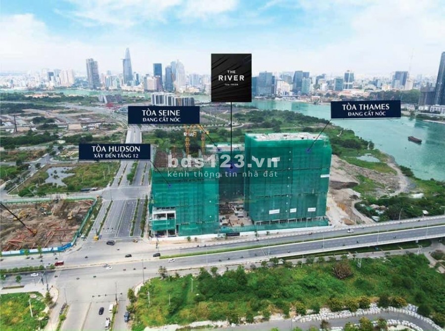 The River Thủ Thiệm Q2 nhận booking lô 3.16, ưu tiên chọn căn đẹp CK cao vị trí sinh vàng từng ngày