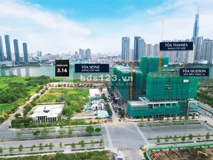 The River Thủ Thiệm Q2 nhận booking lô 3.16, ưu tiên chọn căn đẹp CK cao vị trí sinh vàng từng ngày