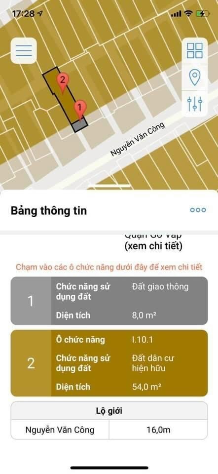 GÒ VẤP, BÁN NHÀ, MẶT TIỀN KD, NGUYỄN VĂN CÔNG, 55m2, CHỈ 7.7 TỶ