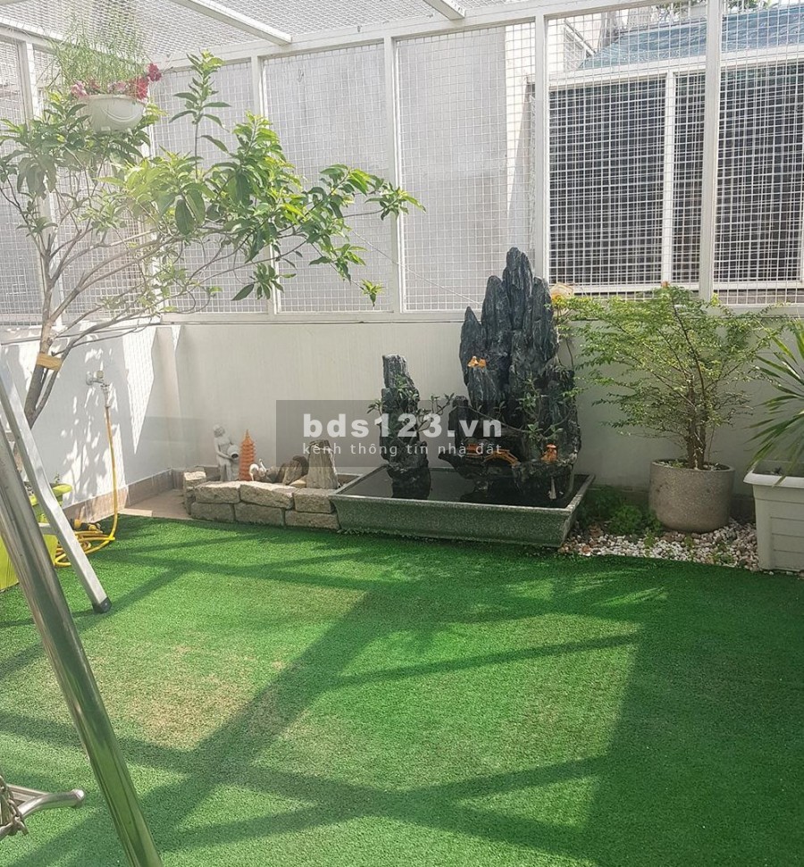 Chỉ hơn 5 tỷ sở hữu nhà đẹp cao cấp 4 tầng có hồ bơi ở Q12
